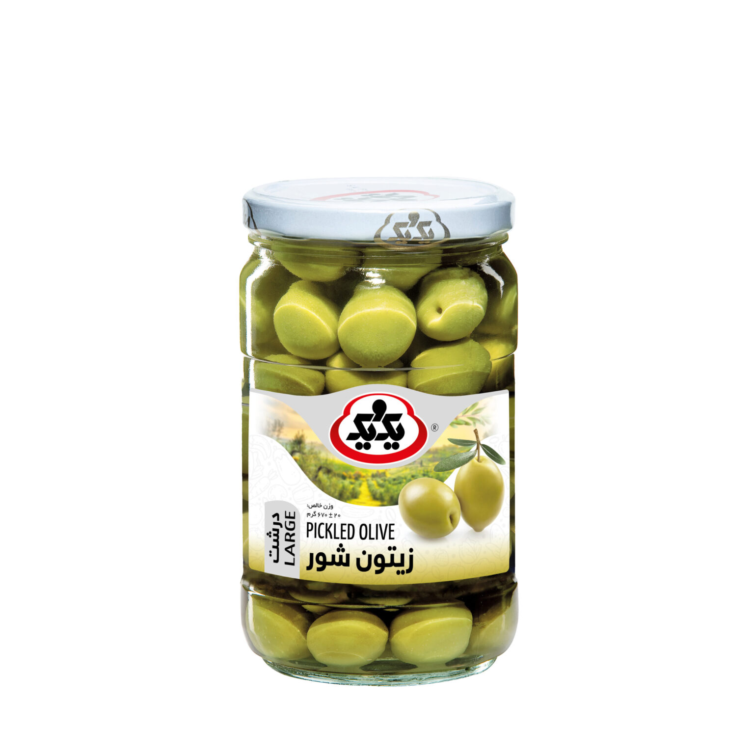 زیتون شور درشت