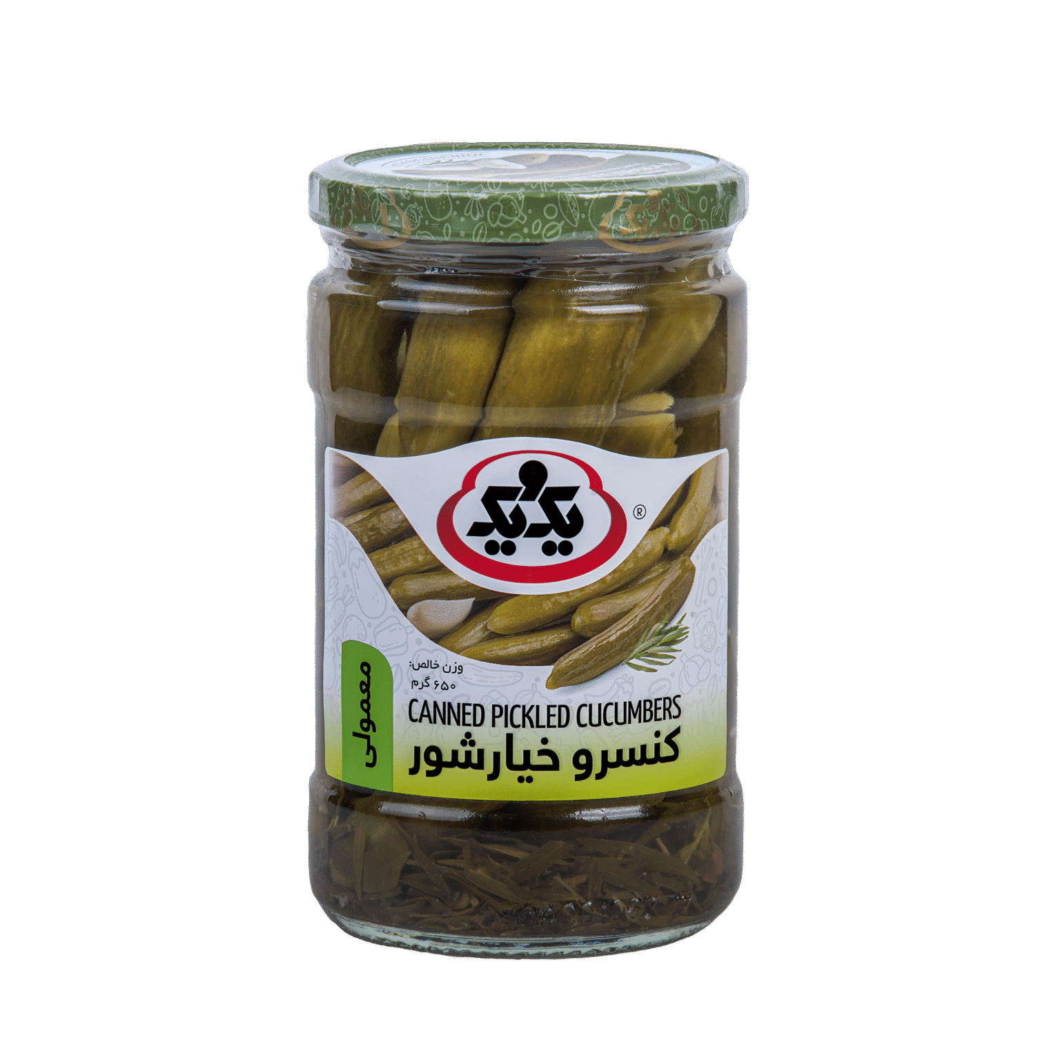 کنسرو خیارشور معمولی